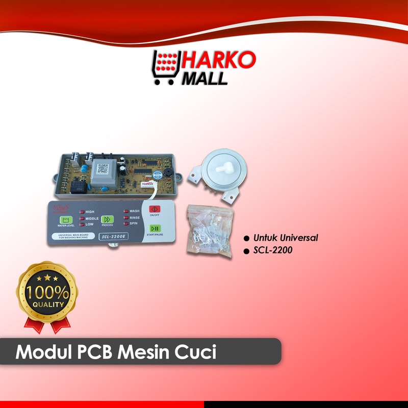 MODUL PCB UNIVERSAL BOARD MESIN CUCI SCL - 2200E