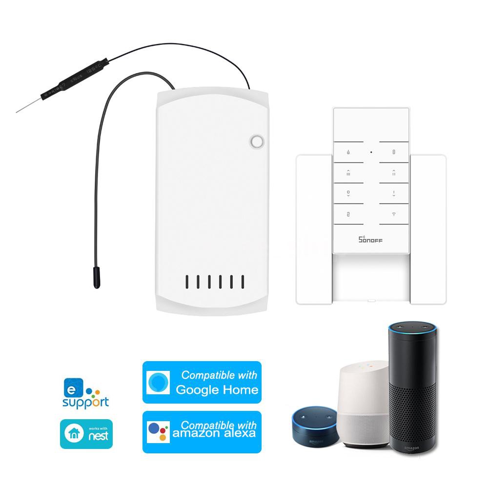Dscod Sonoff Ifan03 Rm433 Base Ceiling Fan Controller Smart Switch Controller With Rf Remote Base Wifi Smart Ceiling Fan Light Controller App Remote Control On Off Control Fan Compatible With Alexa Google Home Nest Dscod Sonoff Ifan03 Rm433 Base Ceiling Fan Controller Smart Switch Controller With Rf Remote Base Wifi Smart Ceiling Fan Light Controller App Remote Control On Off Control Fan Compatible With Alexa Google Home Nest