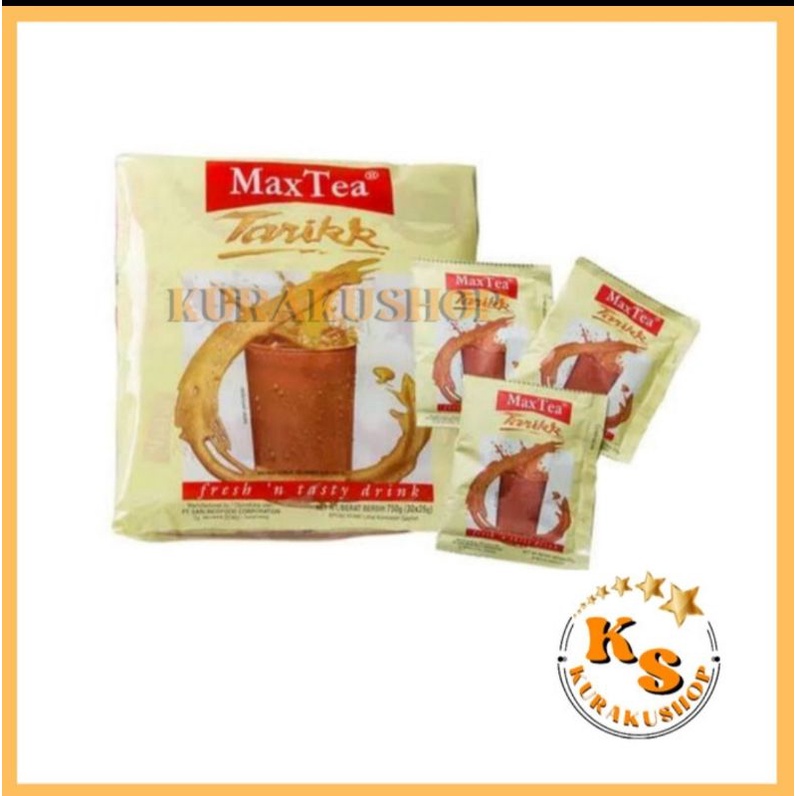 

TEH TARIK MAX TEA MAXTEA TEH TARIK 750 G (30 sachet x 25 g)
