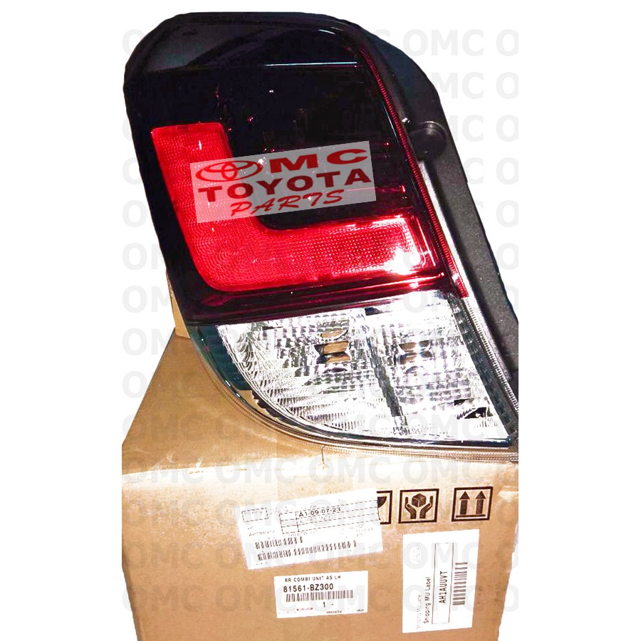 Lampu Stop Lamp Belakang Kanan atau Kiri Agya Ayla  81551-BZ390 | 81561-BZ380