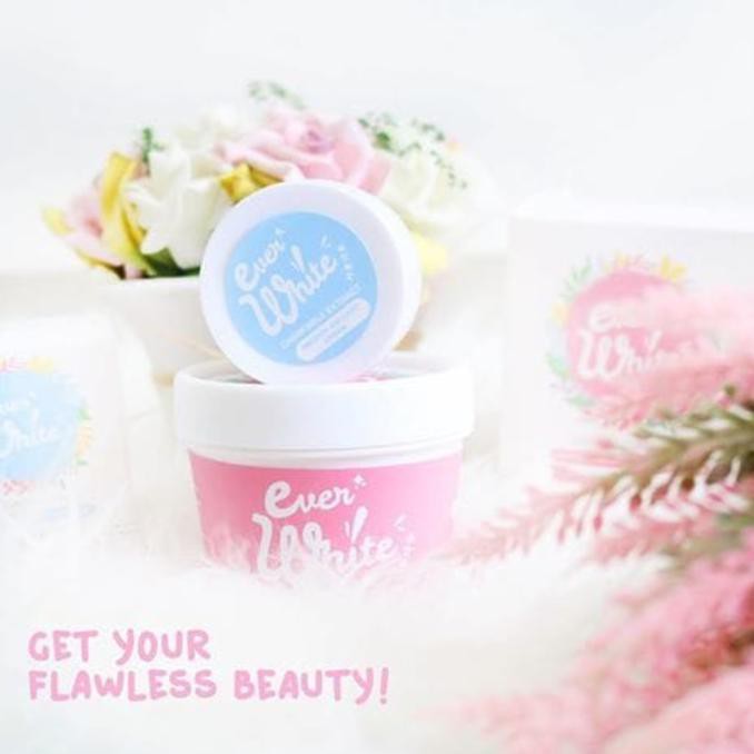 Perawatan Tubuh Paket Everwhite Pink (Badan) + Blue (Ketiak) Bpom Asli  100% Perawatan Tubuh