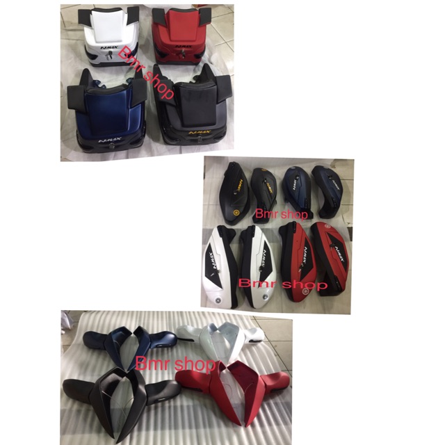 paket 3in 1 all new nmax , top box custom / spion lipat ada sein led / side box custom , modif all n