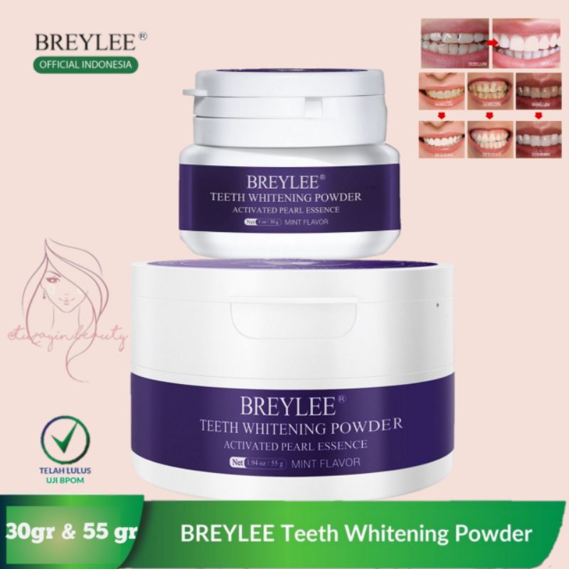 BREYLEE TEETH WHITENING POWDER