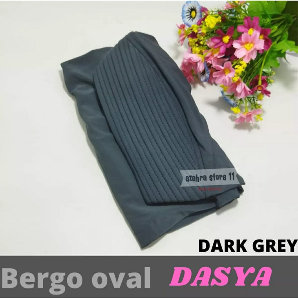 Hijab Bergo Pet Oval Bahan Jersey premium Nutup Dada Bergo Harian Jersey Ped Polos Jilbab Jersey Polos size L