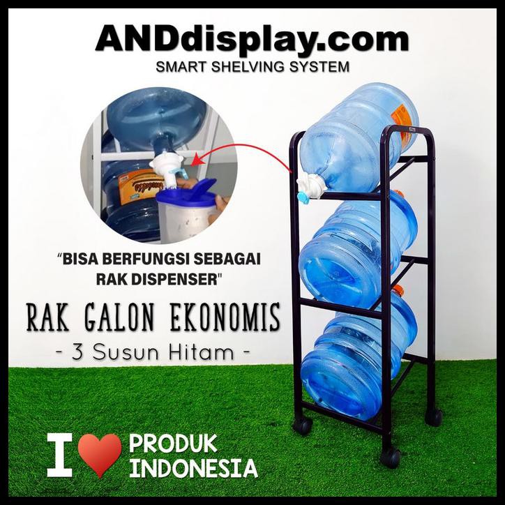 RAK GALON AIR 3 SUSUN EKONOMIS