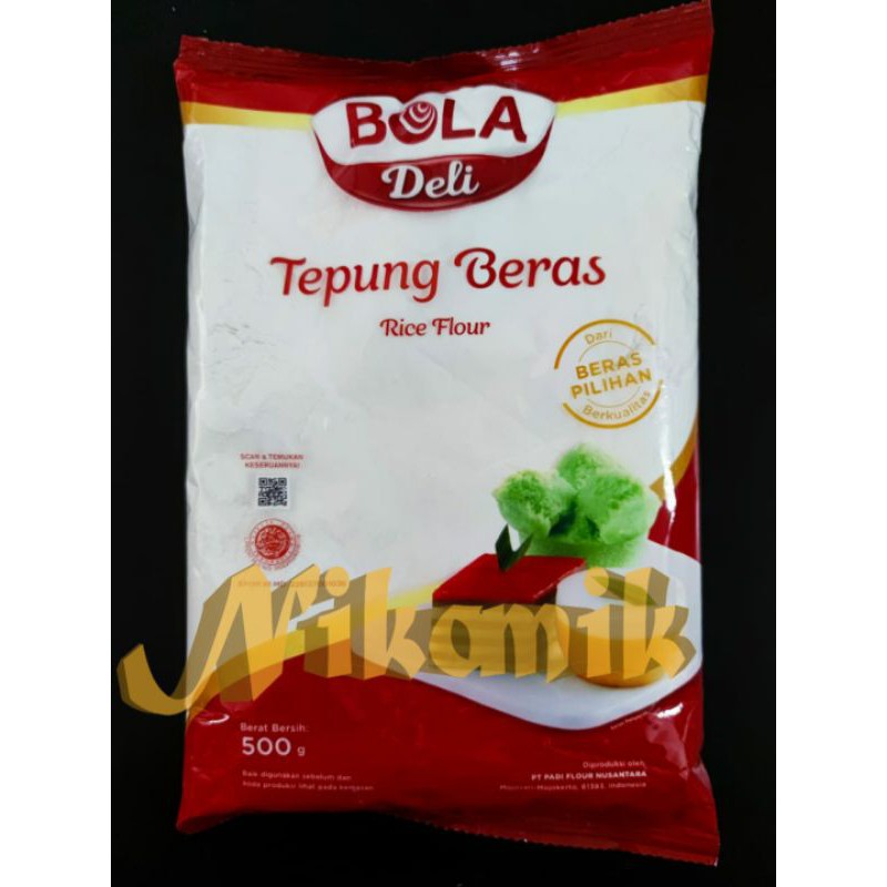 

Tepung Beras Bola Deli 500gr