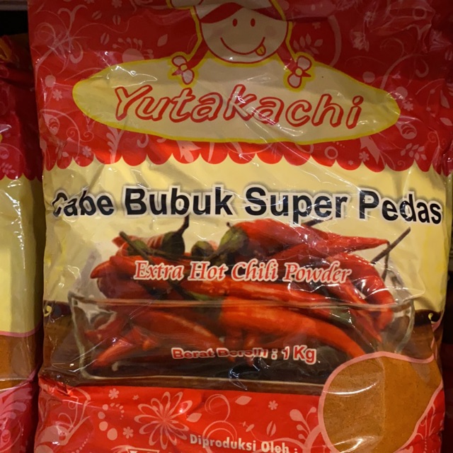 Cabe Bubuk Super Pedas 1kg