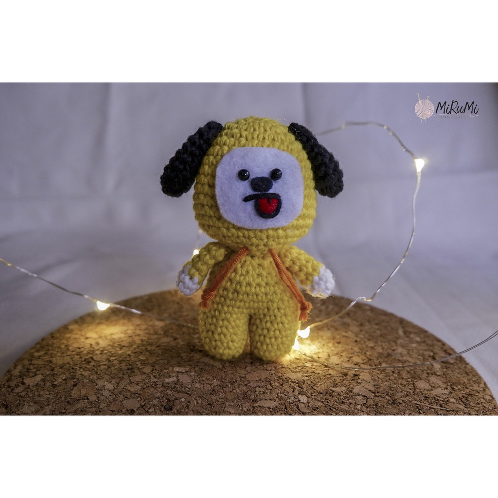 Boneka BT21 / BTS / AMIGURUMI BT21 - CHIMMY AMIGURUMI