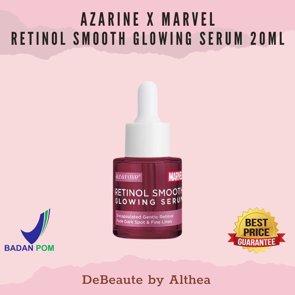 Azarine x Marvel Retinol Smooth Glowing Serum 20ml