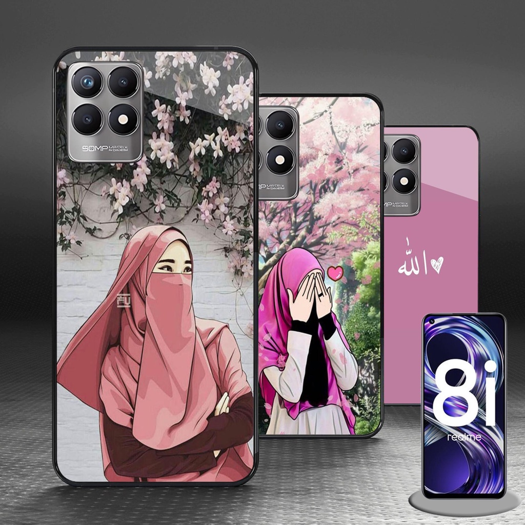 Softcase Kaca Realme 8i - Casing Hp Realme 8i  - Case Hp Realme 8i - Softcase Realme 8i [H19]