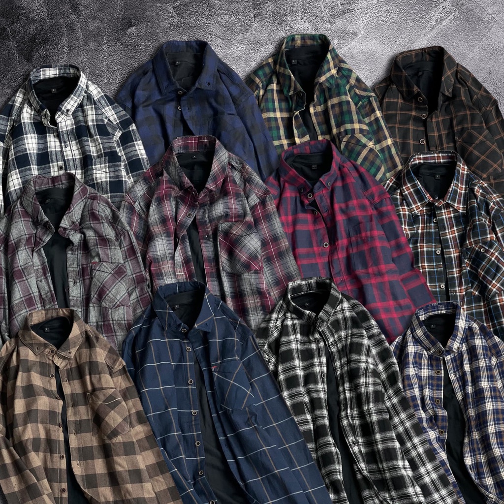 KEMEJA FLANNEL / FLANNEL SHIRT