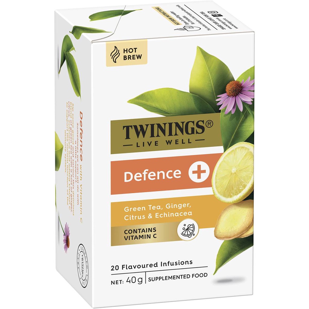 

Twinings live well Defence + Australia