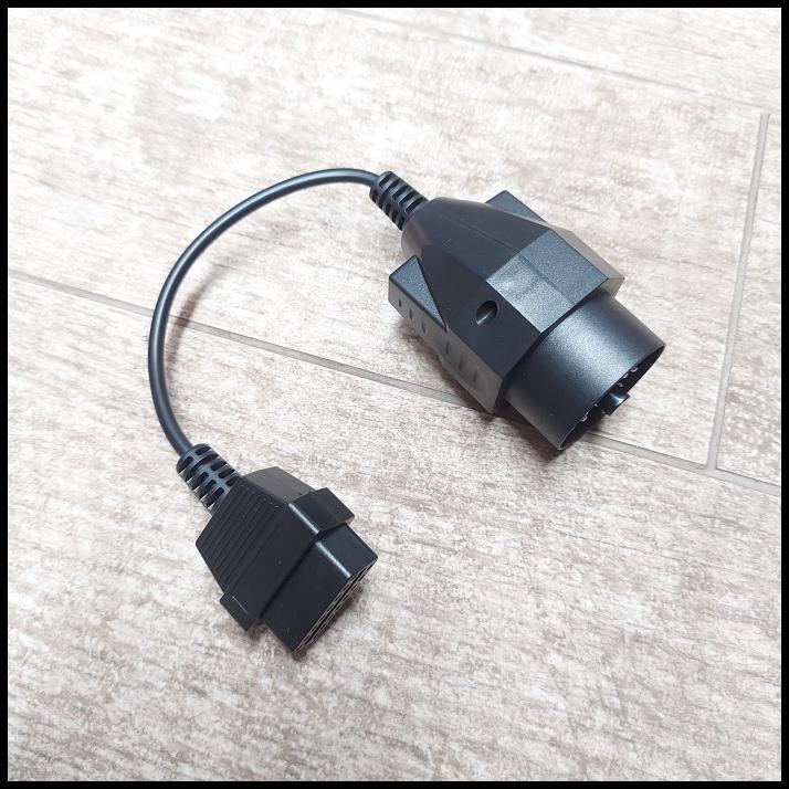 Kabel Socket Adaptor Scanner Bmw Obd2 16 Pin Ke Obd Bulat 20 Pin.