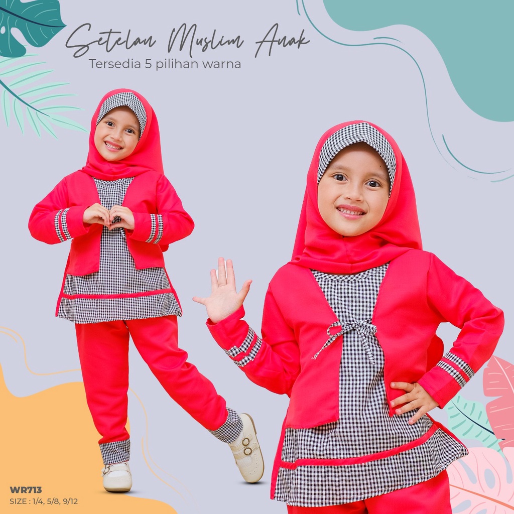 GAMIS ANAK PEREMPUAN - BAJU GAMIS ANAK PEREMPUAN - GAMIS ANAK UMUR 3 - 11 tahun