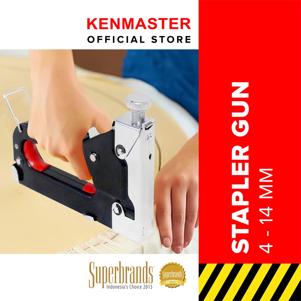 

Kenmaster Stapler Gun Besi 4-14MM - STAP005