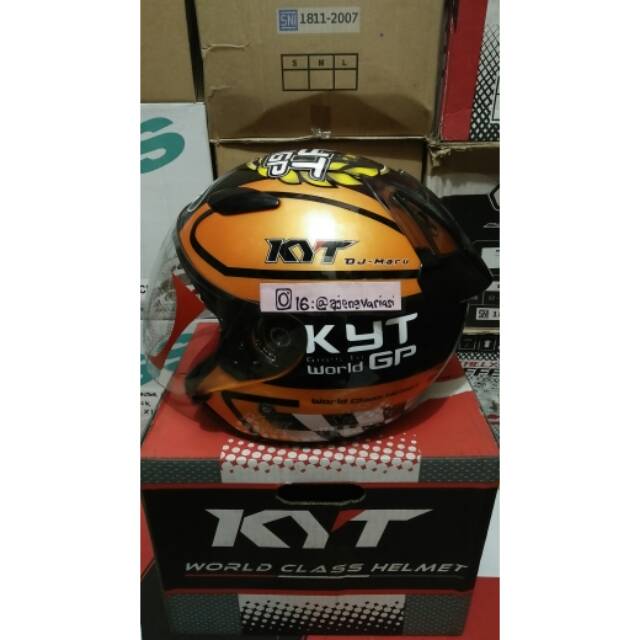 KYT DJ MARU #11 // KYT DJ MARU MOTIF // KYT ORI // KYT ORIGINAL // KYT MURAH // HELM MURAH