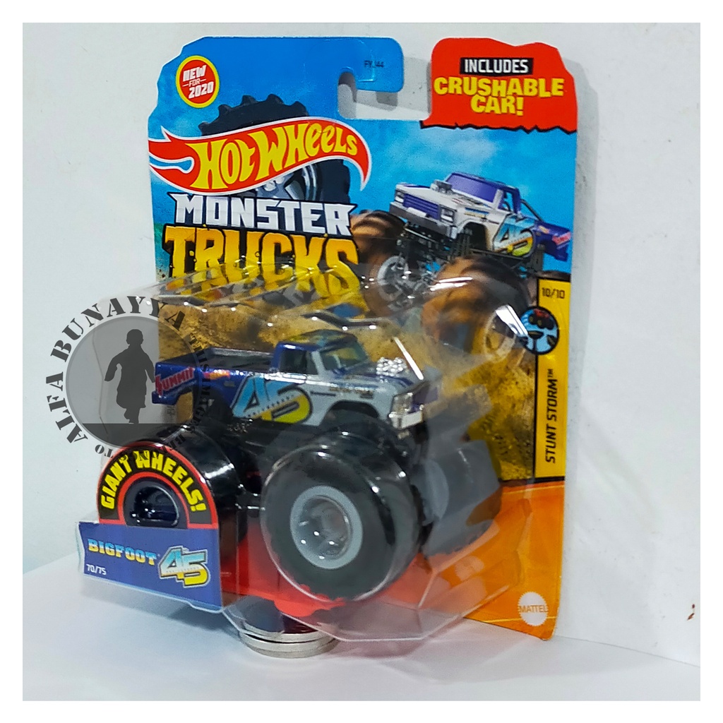 Hot Wheels Monster Trucks - FORD PICK UP BIGFOOT SERIES - Hotwheels Truck Original