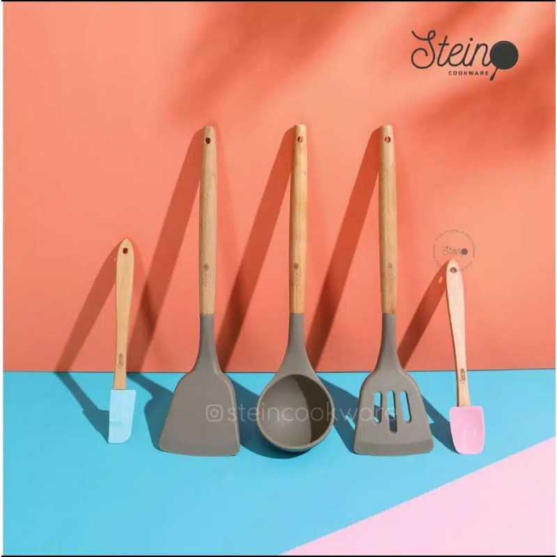 Steincookware stein cookware sutil spatula duo candy soup sendok