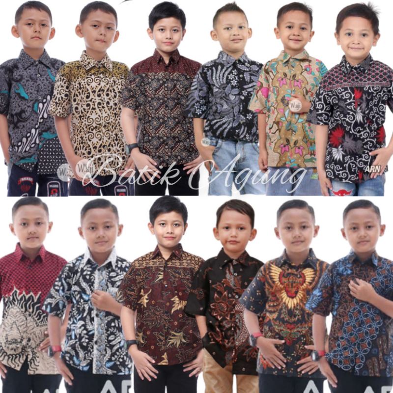 Harga Pabrik Baju Batik Anak Laki Laki Umur 3-12 Tahun Terbaru / Atasan Hem Kemeja Lengan Pendek Anak Cowok Murah nejbgZVcXQVdXe