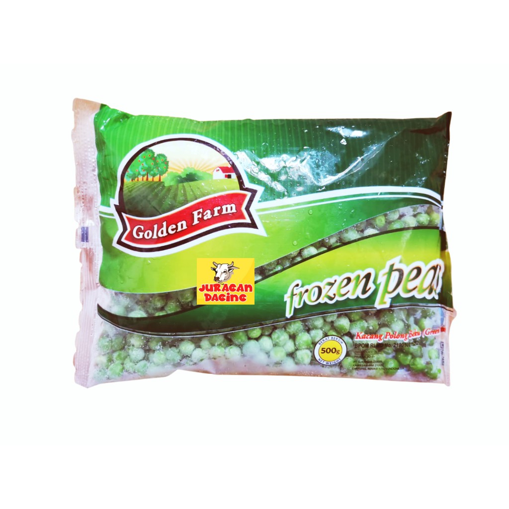 

Golden Farm Frozen Green Peas Kacang Polong Beku 500 gr