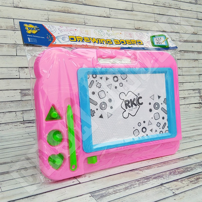 

Mainan Papan Tulis Gambar Magnet - Drawing Board Basic RKC 01001-1