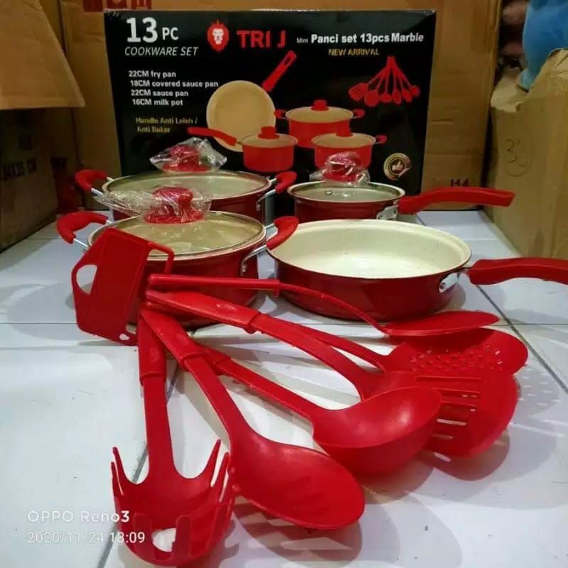 PANCI SET 13 PCS TRI J