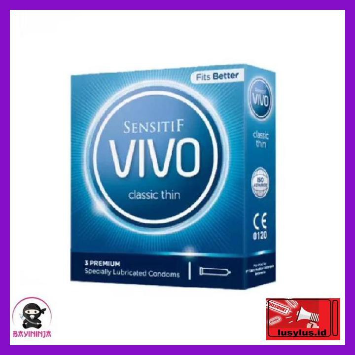 

6R8Ryr7- Vivo Kondom Classic Thin Isi 3 Pcs 5Ys67Ss-