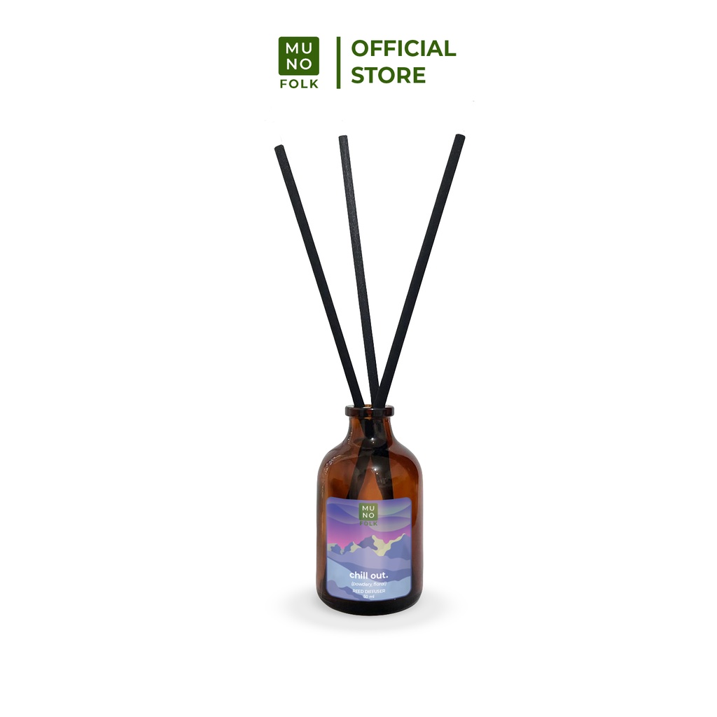 Muno Folk - Reed Diffuser 50ml I Pengharum ruangan aromaterapi-1
