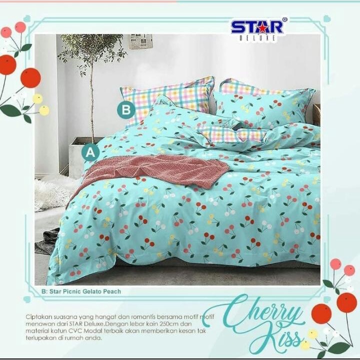 Sprei Homemade ukuran jumbo 180x200x35 160x200x40 200x200x30 90x200 Motif bisa konfirmasi / Sprei Ka