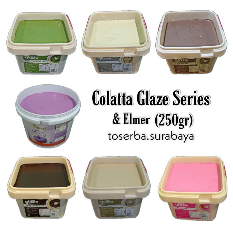 

BEST PRICE & QUALITY Coklatate / COLATTA GLAZE Donat Topping 250gr