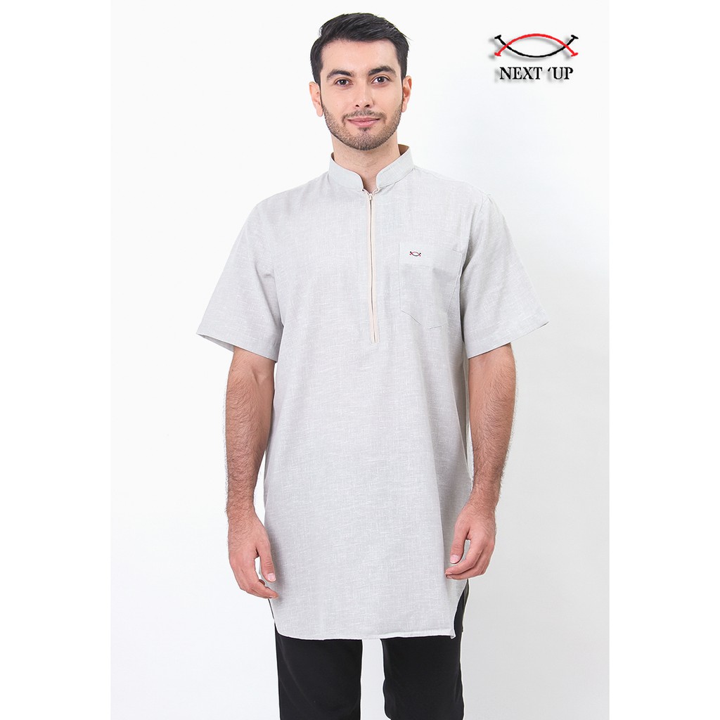  Baju  Koko Kurta Nextup Signature Lengan  Pendek  NF21 