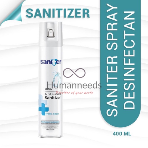 Sanitizer Saniter Spray Desinfektan Aerosol 400ML