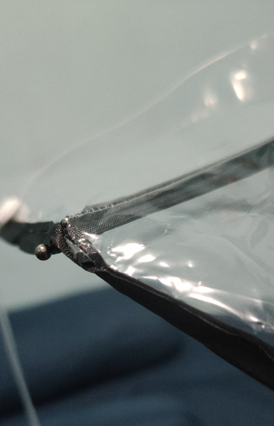 Tabasa Payung Lipat Transparan Bening