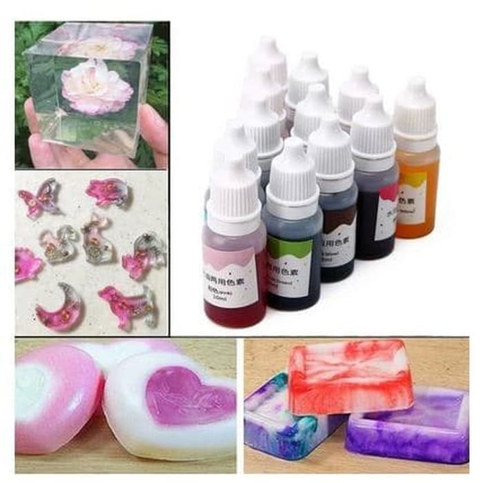 Soap Dye Pigment Liquid - Cairan Pewarna Sabun Handmade (10ml)