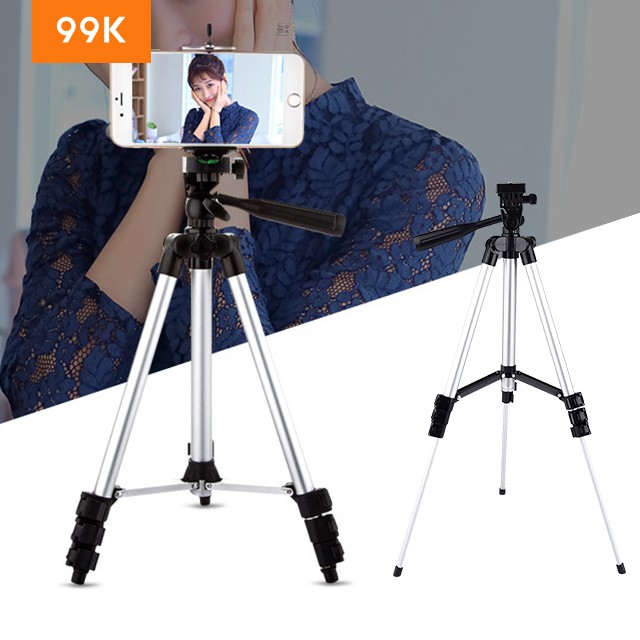 99K Tripod Phone Holder Hp Dudukan Kamera Stabilezer Camera