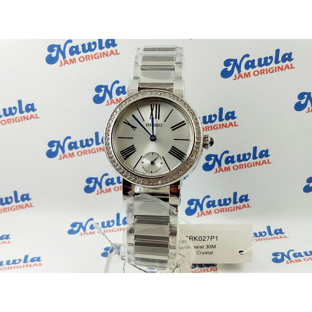 Seiko Womens SRK027P1 Quartz Sudial second hand | Jam Wanita SRK027