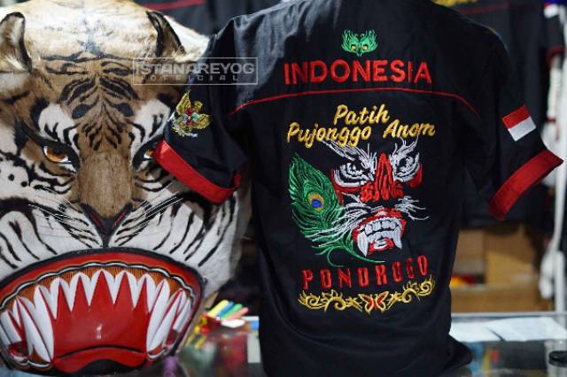 KEMEJA / HEM BORDIR BAJU SENI PATIH PONOROGO