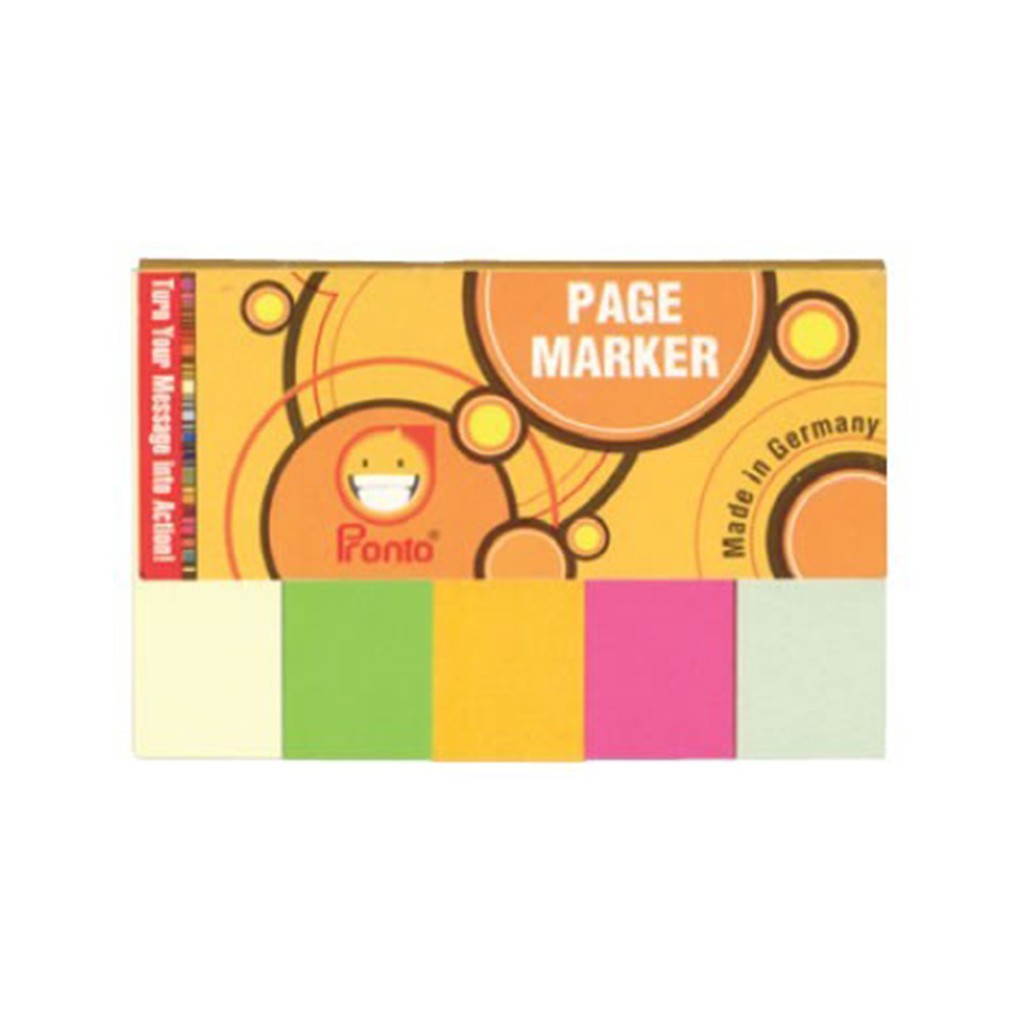 

Pronto pagemarker - 40sht/color - 15x50mm