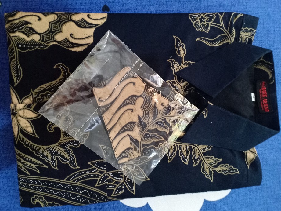 Kemeja Batik Pria Baju Batik Pria Lengan Panjang Modern Lapis Full Furing Ar01