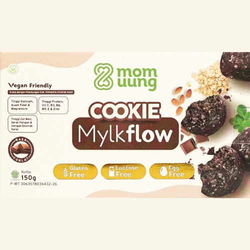 MOM UUNG Mylkflow Cookies Snack / Kukis Cemilan Sehat Busui