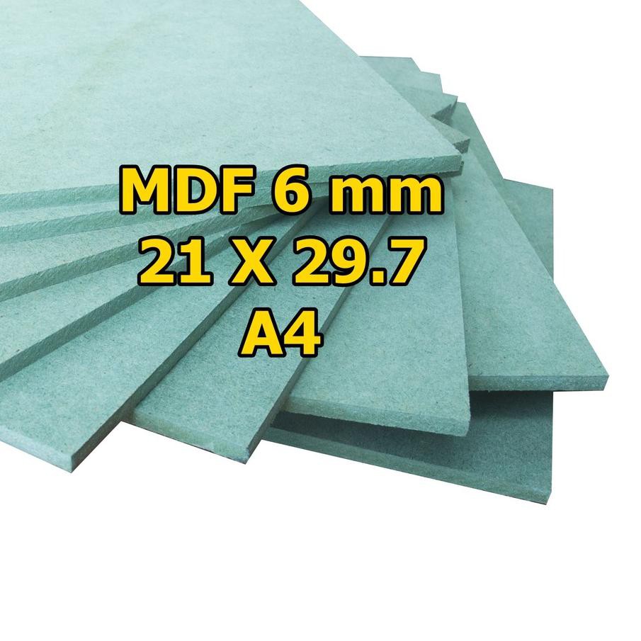 

freeOngkir Papan MDF Premium Tebal 6 mm Ukuran A4 [21 X 29.7 CM]