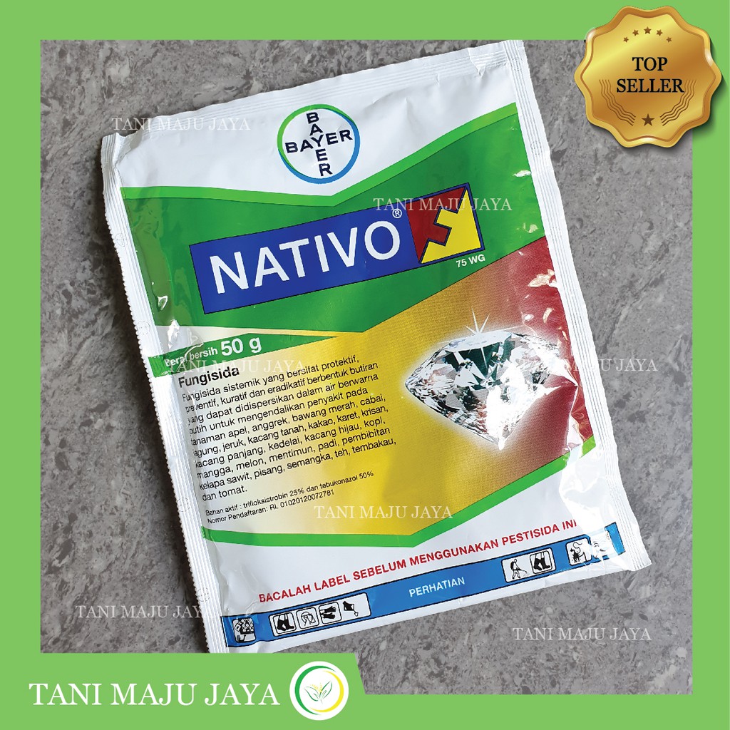 Fungisida ZPT Nativo 75WG 50 gr ASLI ORIGINAL 100% Obat Jamur Cacar Daun Tutul Bulai Tanaman