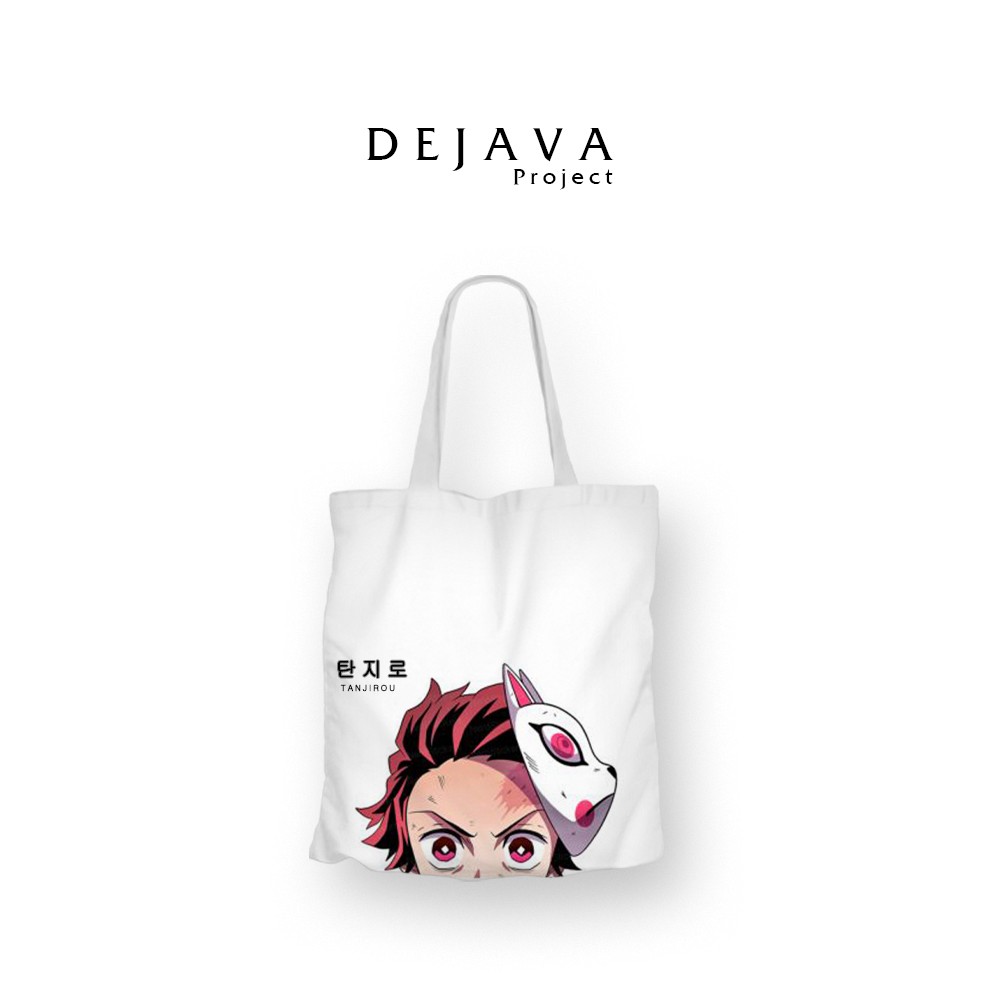 TOTEBAG ORIGINAL DEJAVA KUALITAS TOTEBAG  KANVAS TERBAIK ANIME TANJIROU 01