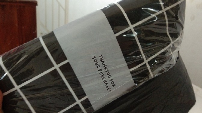 Sprei Estetik Minimalis Terbaik No 1 Di Shopee Motif Kotak Kotak  Abuhitam / Grid Grey Size 90 - 180