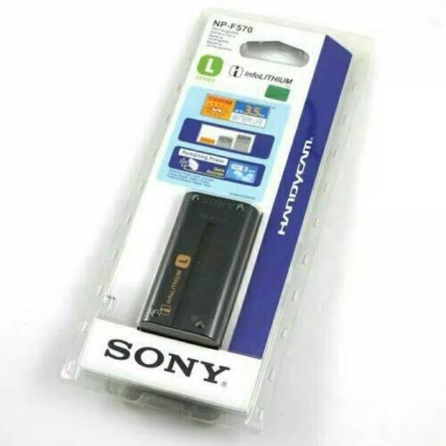 Battrey sony NP-F570 for charger BC-V615