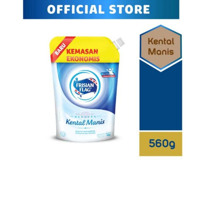 

FRISIAN FLAG INDOMILK SUSU KENTAL MANIS SKM 545G 560G