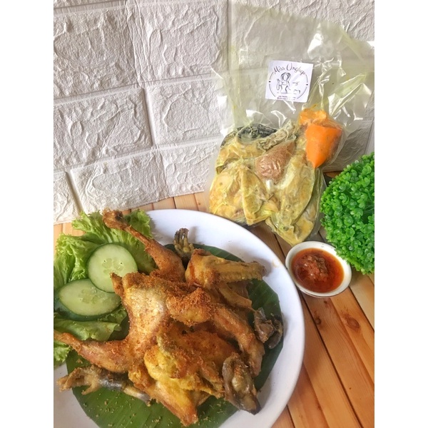 

AYAM KAMPUNG UNGKEP BUMBU KUNING (1 EKOR) / AYAM KAMPUNG HALAL SIAP GORENG