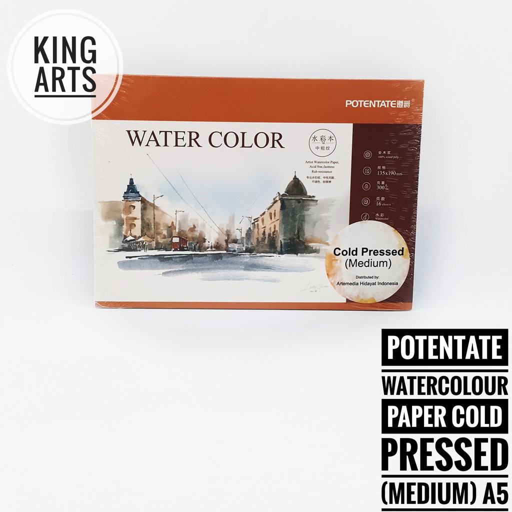 

Potentate Watercolor Cold Pressed A5