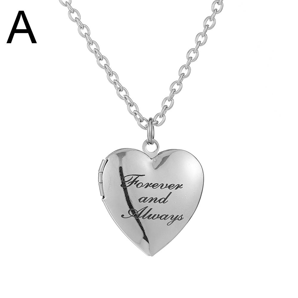 Lily Kalung Lover Fashion Rantai Forever in my Heart Friend Forever and Always Pendant