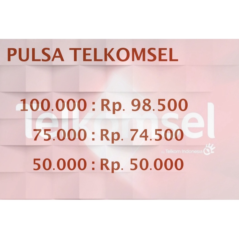 PULSA 50K - 100K
